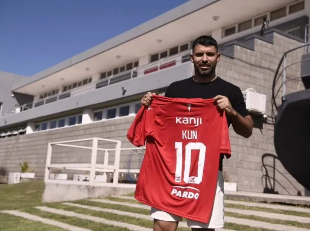 El Kun Agüero vuelve al ruedo: debutará en el Senior de Independiente ante Racing