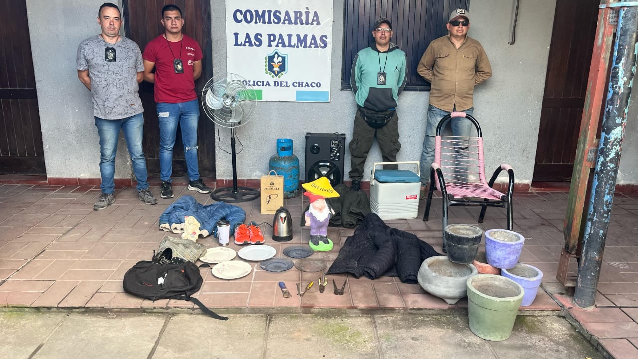 Las Palmas: recuperan objetos robados y detienen a un sospechoso