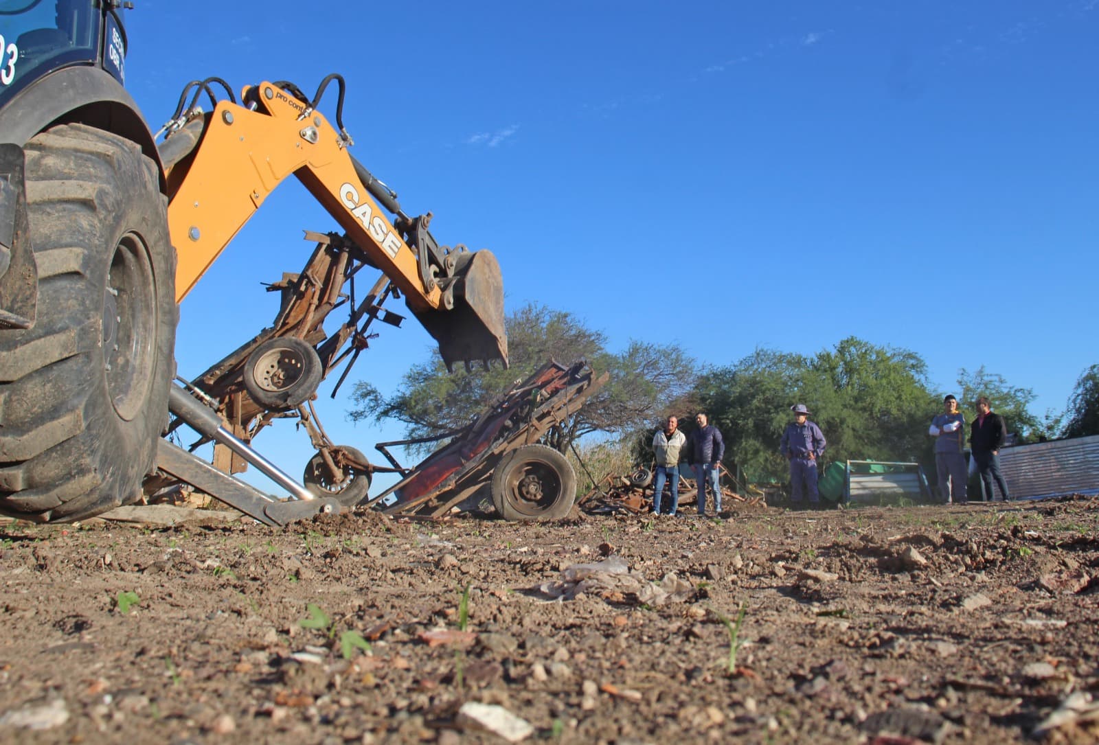 Tracción a sangre: la Municipalidad destruyó carros secuestrados