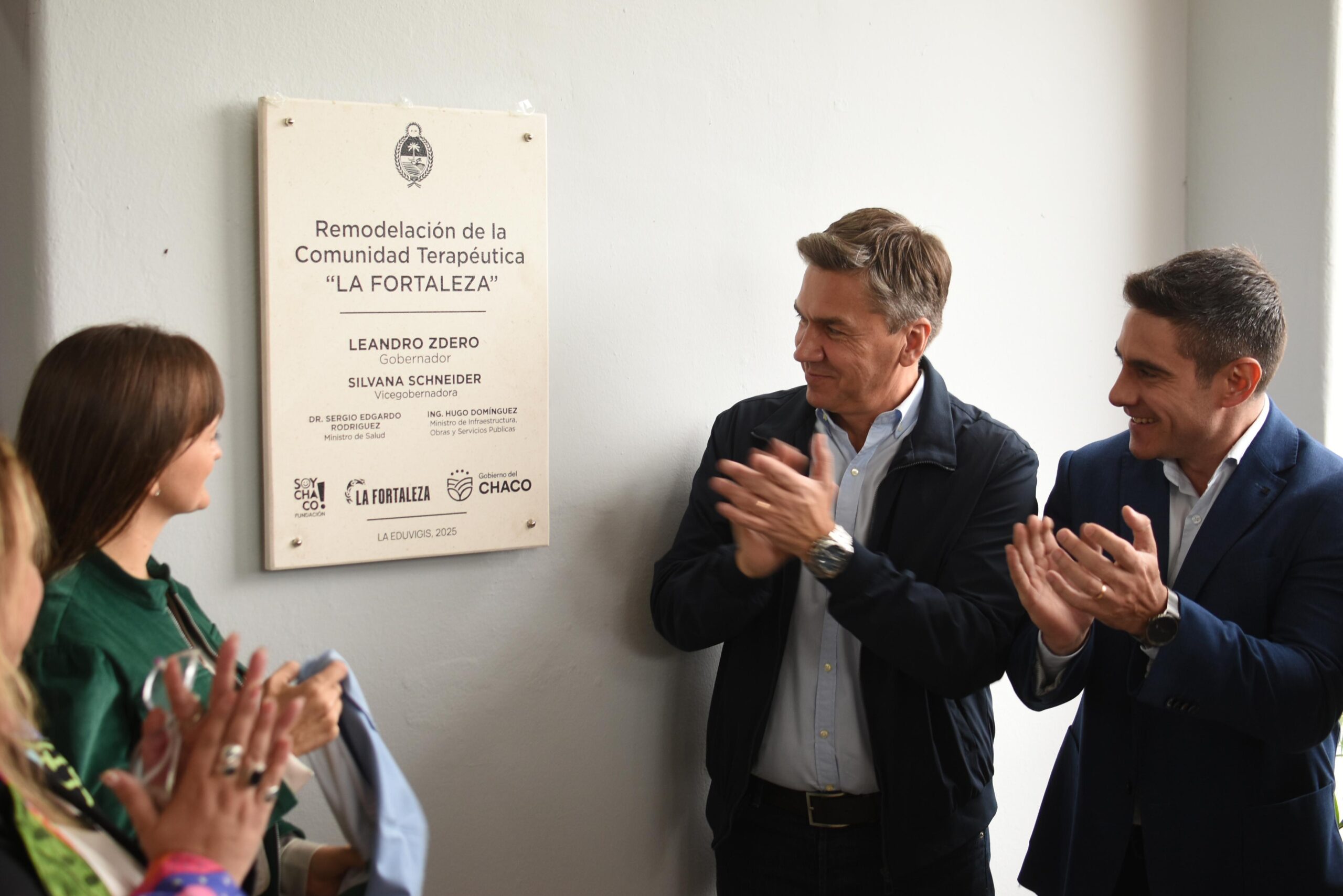 Luego de años de abandono: el Gobernador Zdero junto a la Vicegobernadora Schneider, inauguraron la ampliación y refacción del ex Centro Terapéutico La Eduvigis
