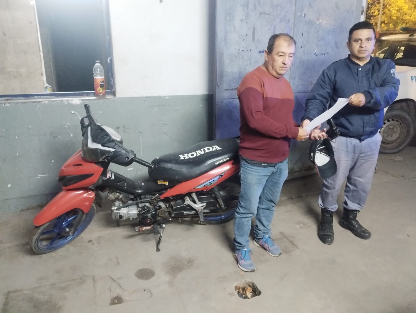 Resistencia: recuperan motocicleta sustraída en zona norte