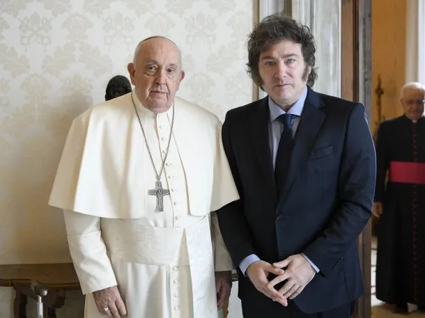 El mensaje de despedida de Milei tras conocerse la muerte del Papa Francisco
