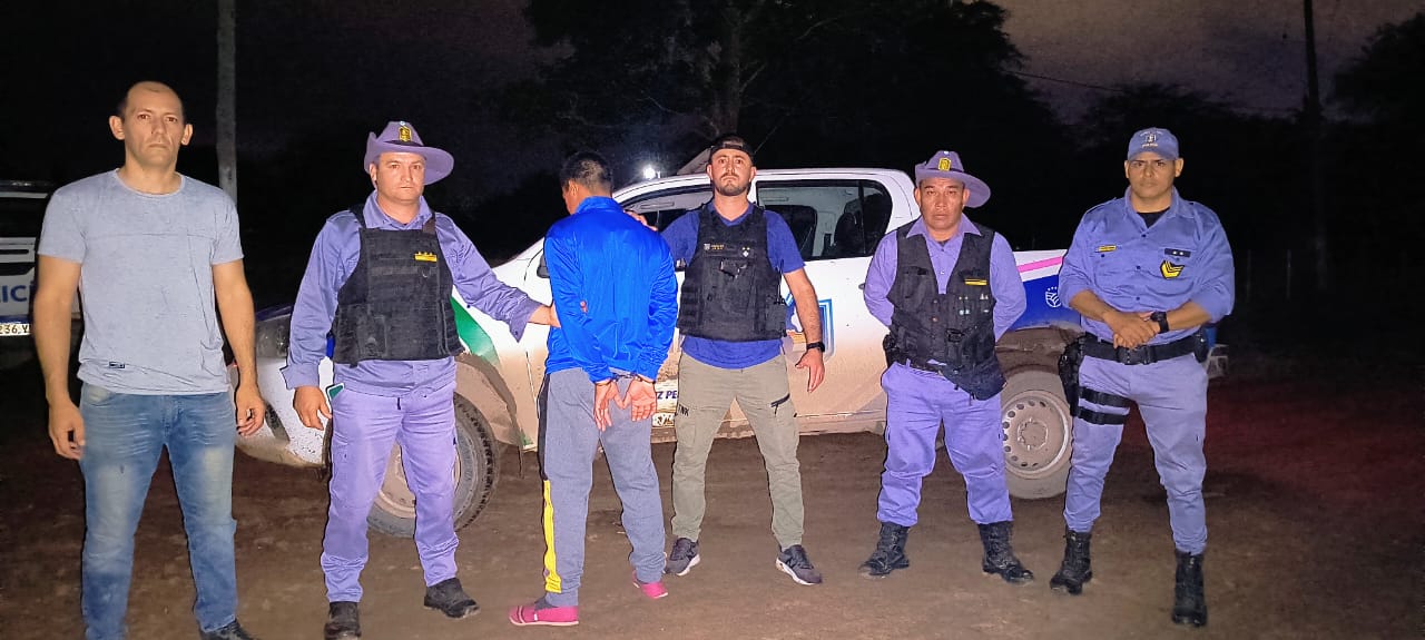 Trabajo en conjunto permite la captura de un sujeto buscado por abigeato