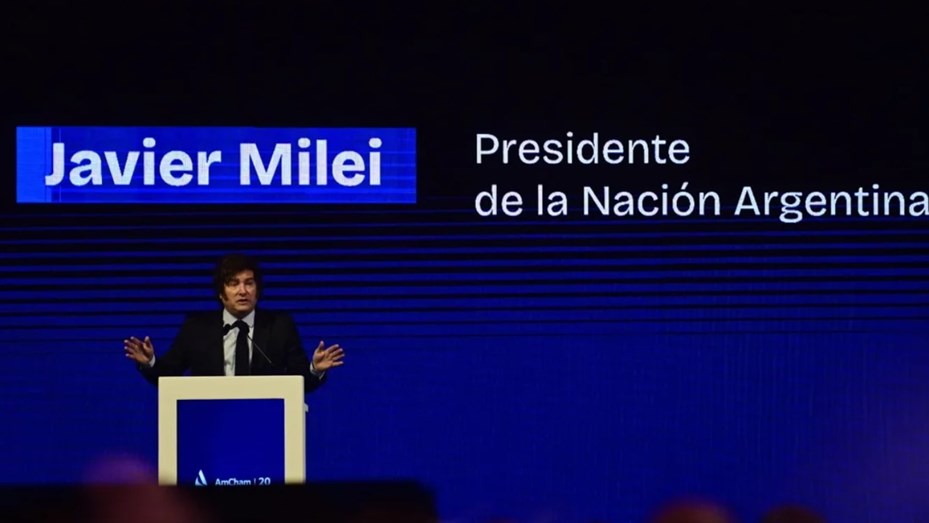 Milei a empresarios: «Aprovechen para invertir que la Argentina está baratísima»