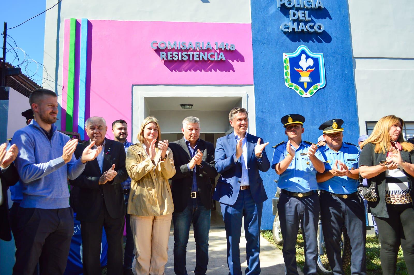 Nueva Comisaría en Resistencia: “El desafío es garantizar más seguridad para que la gente viva tranquila”, dijo el Gobernador