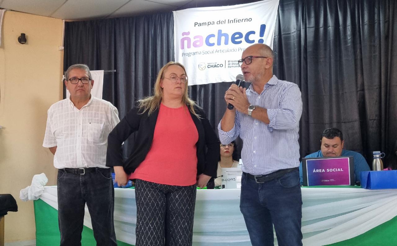 Se sortearon viviendas para familias en Pampa del Infierno