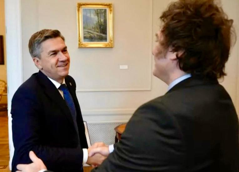 Encuentro en Casa Rosada: Zdero y Milei consolidan el trabajo conjunto Nación-Provincia
