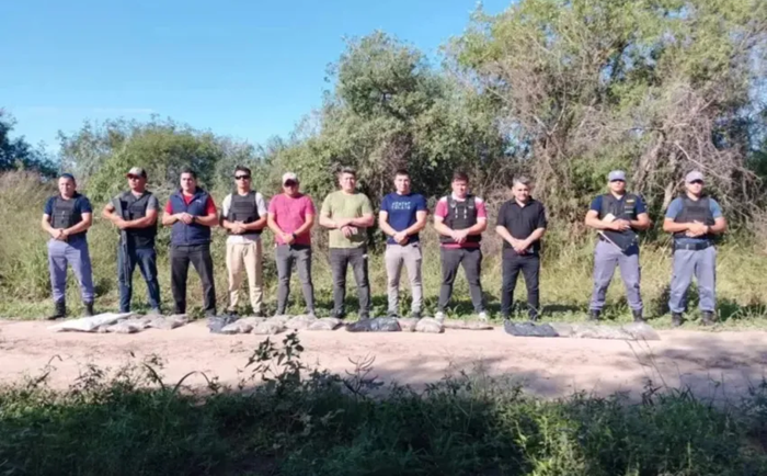 Golpe al narcotráfico en Santa Sylvina: secuestran casi 14 kilos de marihuana y detienen a dos personas