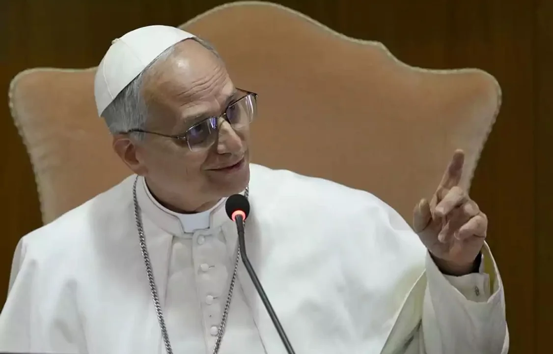 El papa León XIV expresó su solidaridad con peregrinos ucranianos y condenó la «guerra sin sentido»