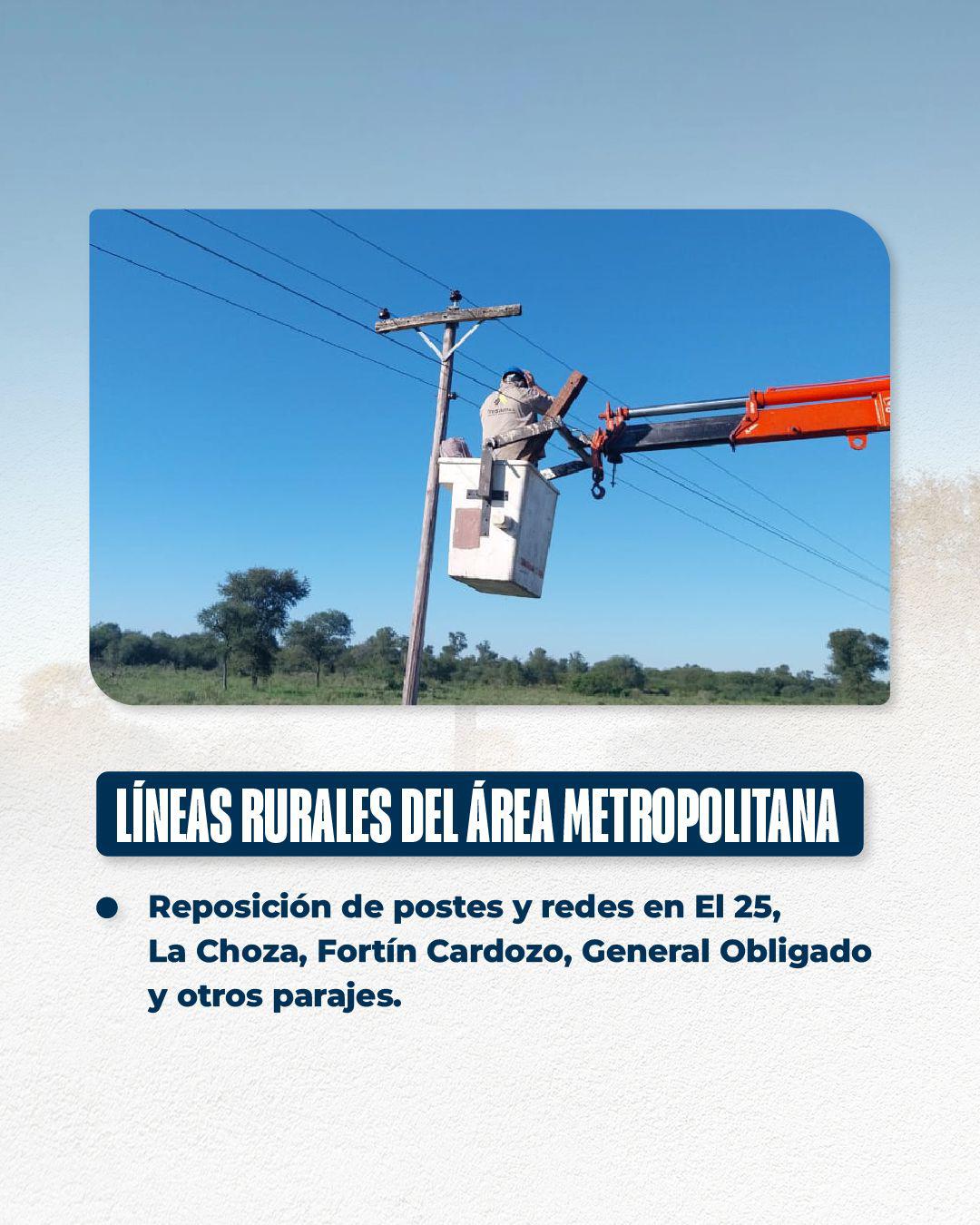 Plan de anticipación energética: nuevos trabajos en la red de distintas zonas