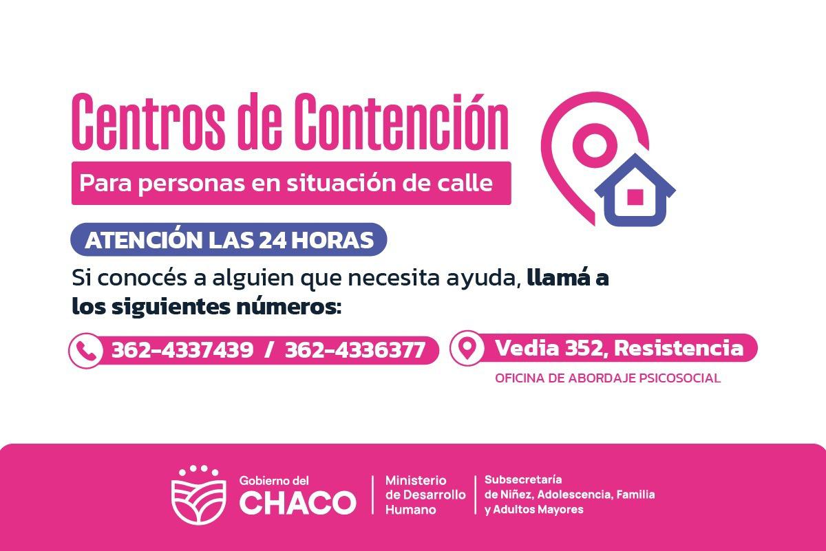 Desarrollo Humano refuerza la contención integral para personas en situación de calle