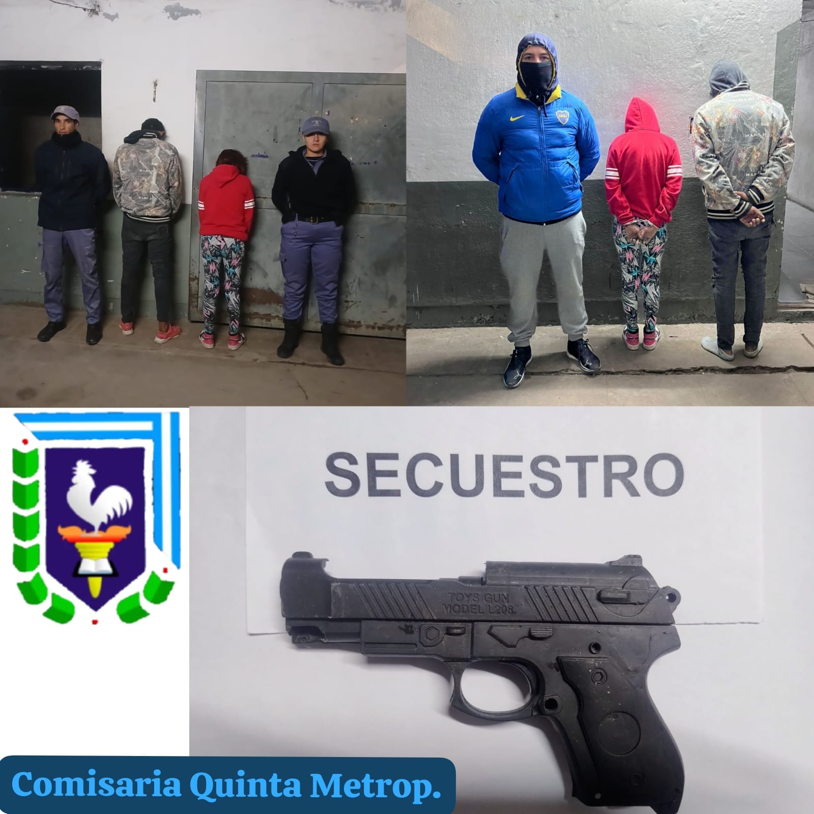 Asalto frustrado: pareja detenida tras ingresar a la casa de una mujer de 90 años