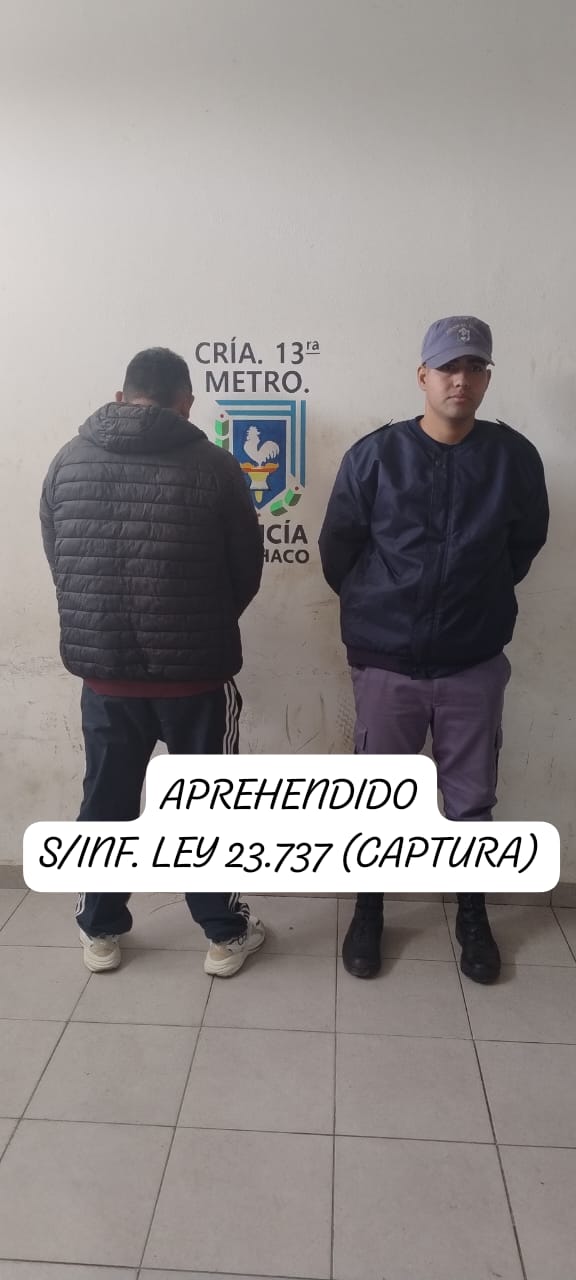 Detuvieron a un hombre con pedido de captura por causa de drogas