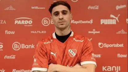 Independiente presentó a Walter Mazzantti con una indirecta para Boca