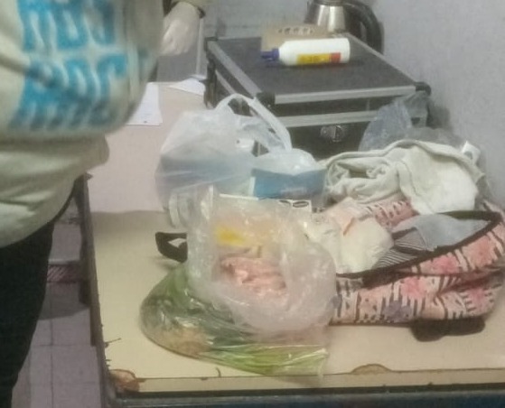 Resistencia: descubren cocaína oculta en alimentos de un detenido