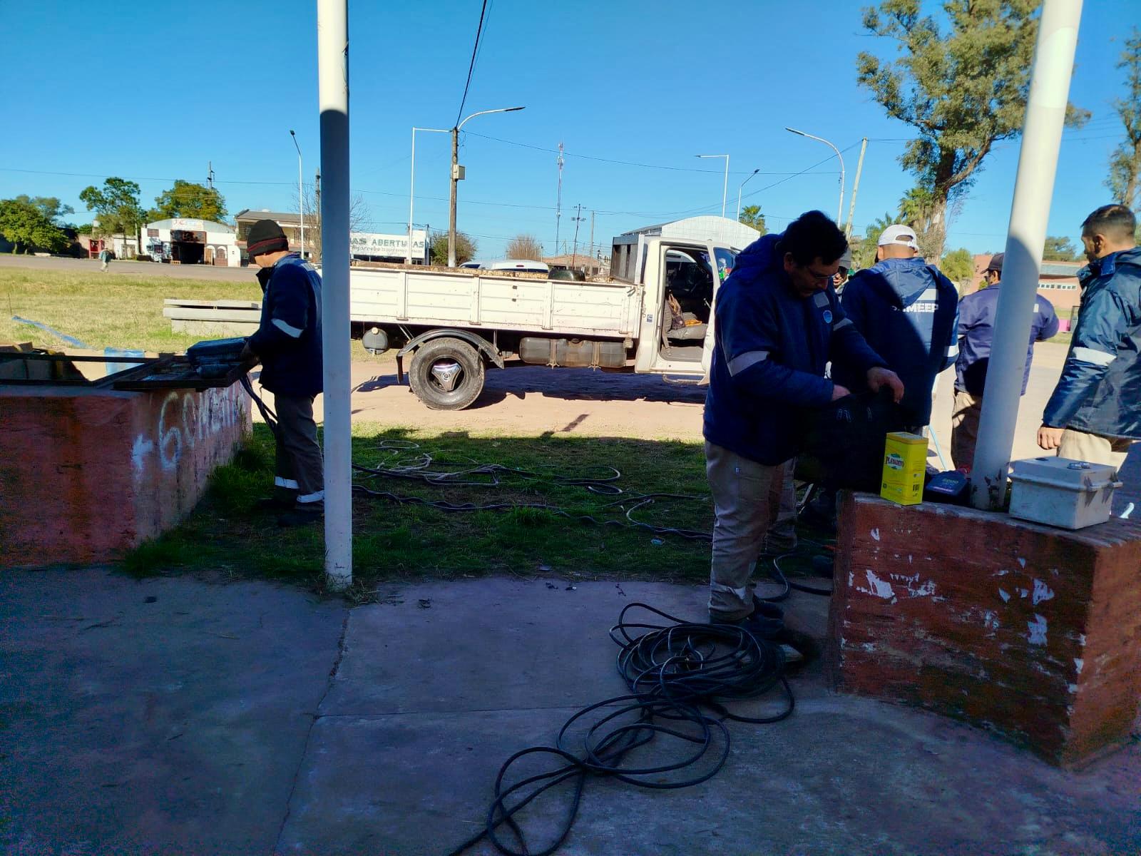 SAMEEP: culminó la reparación en Quitilipi y se restablece el bombeo del primer acueducto del interior