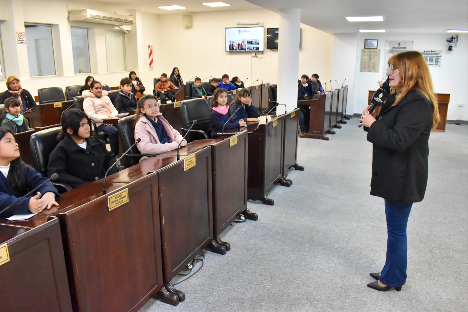 Estudiantes del Instituto Privado Cristiano visitaron la Legislatura