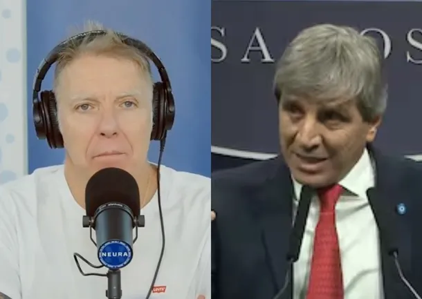 Alejandro Fantino rompió un off con Luis Caputo y reveló un duro diagnóstico: «La vamos a pasar como el orto»