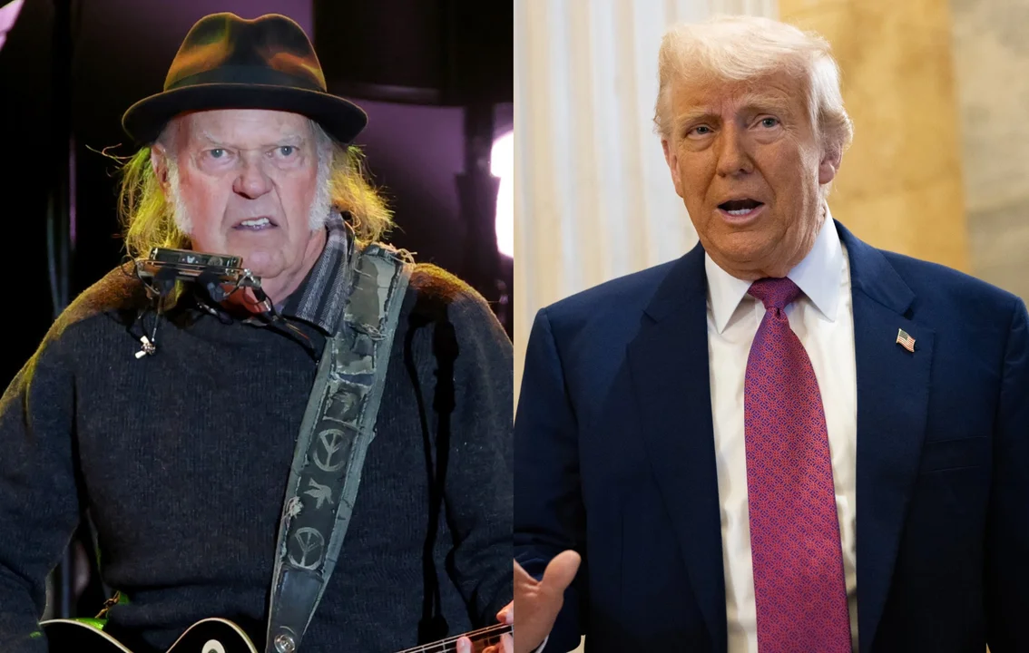 Neil Young lanza una canción contra Donald Trump y lo acusa de “crímenes graves”