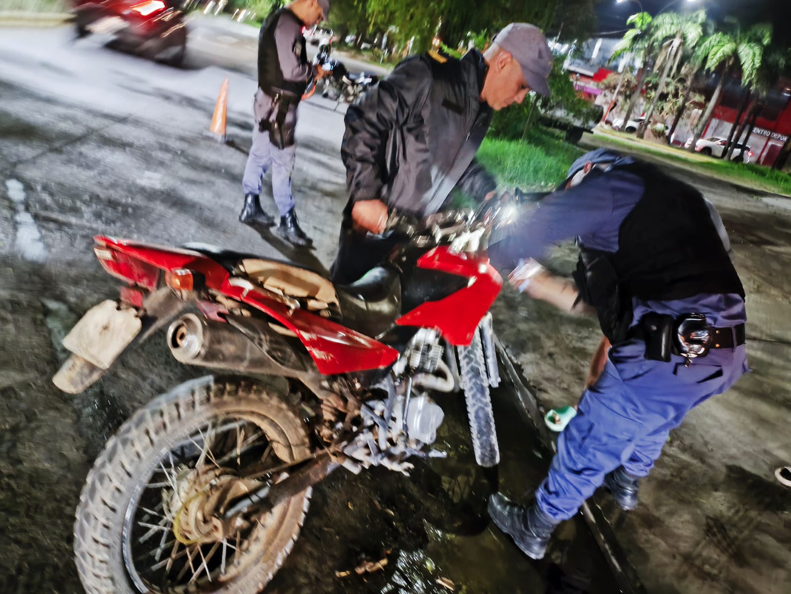 Resistencia: fue detenido por circular con una moto robada