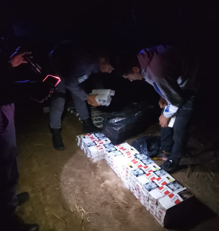 Secuestraron en Presidencia Roca 150 brezas de cigarrillos