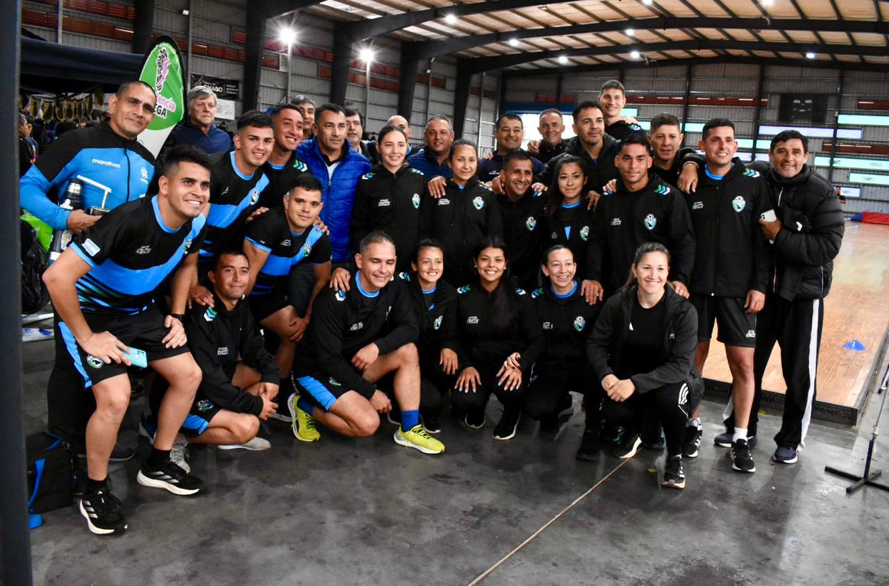 Polideportivo Jaime Zapata: se realizó la prueba física a árbitros del noroeste del país