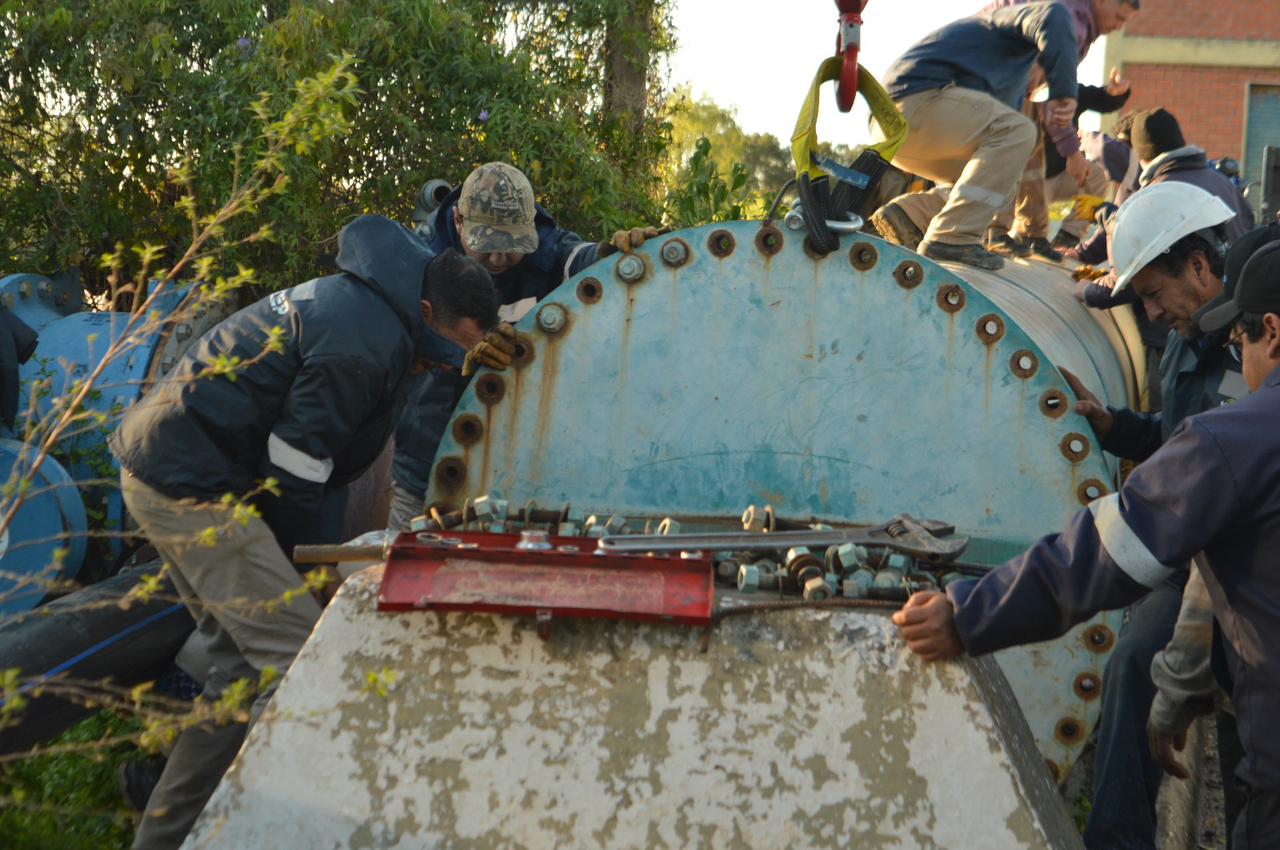 SAMEEP culminó con éxito las intervenciones en la planta potabilizadora del área metropolitana