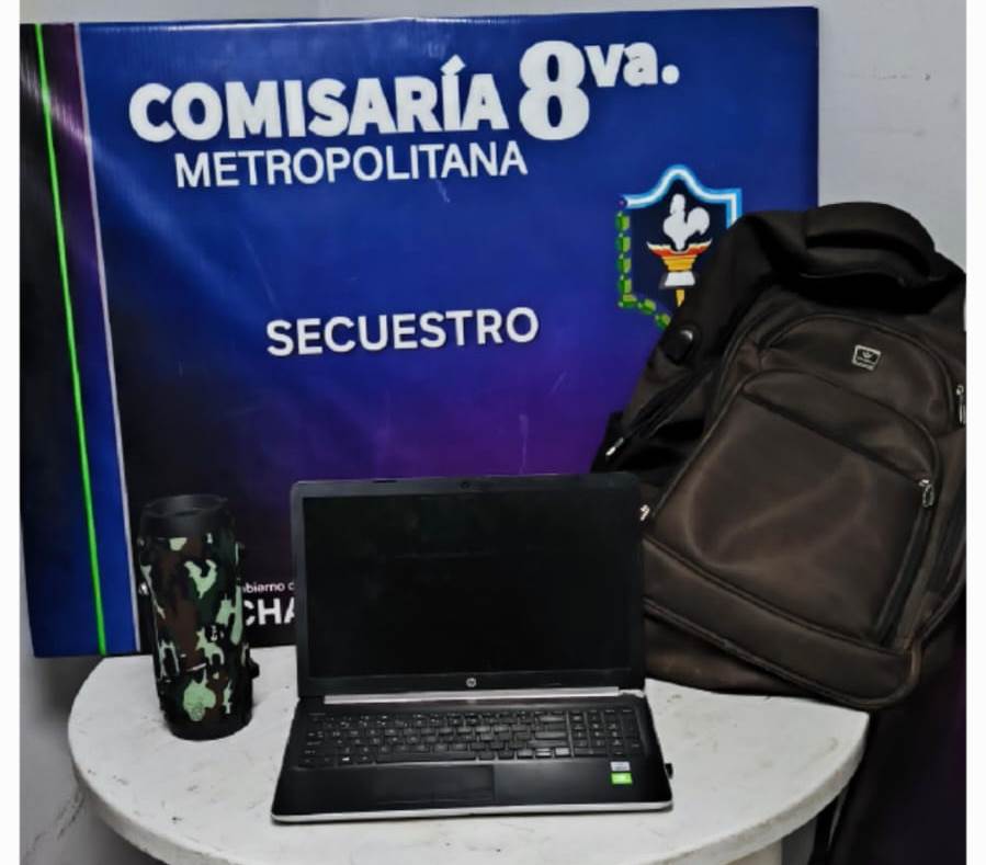 Resistencia: recuperaron una notebook sustraída a un hombre