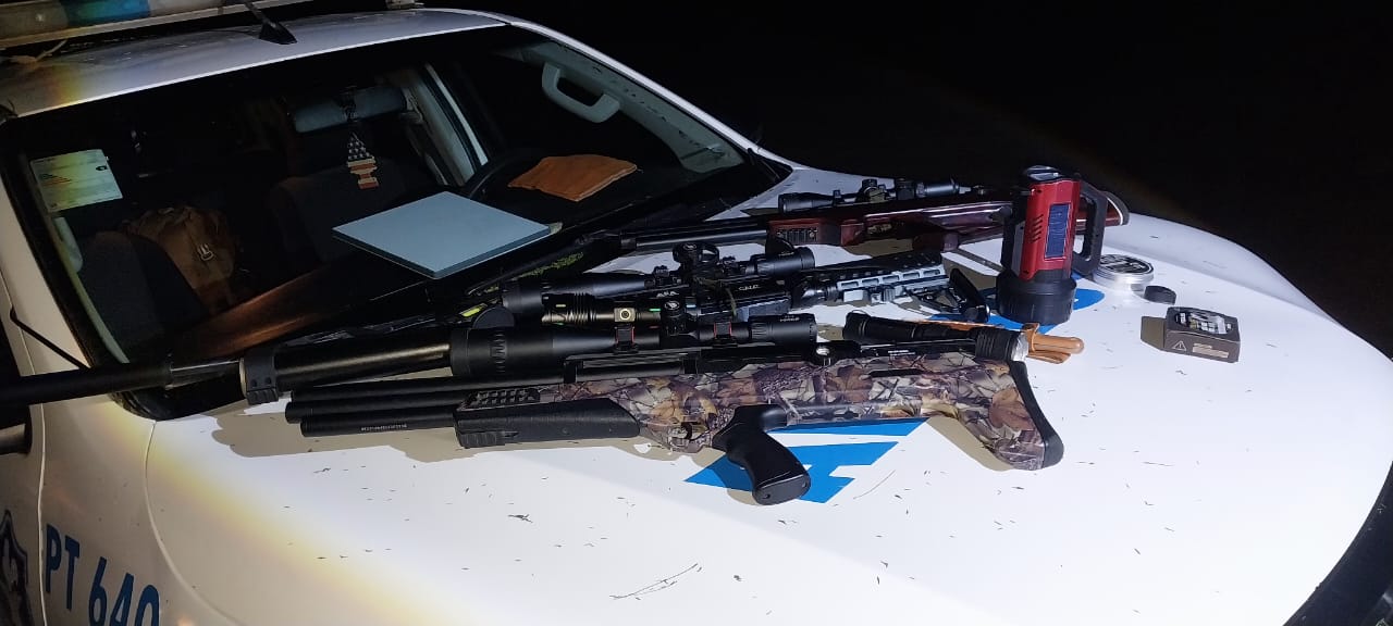 Operativo rural: armas, animales en la vía pública y carne no apta para consumo fueron incautadas