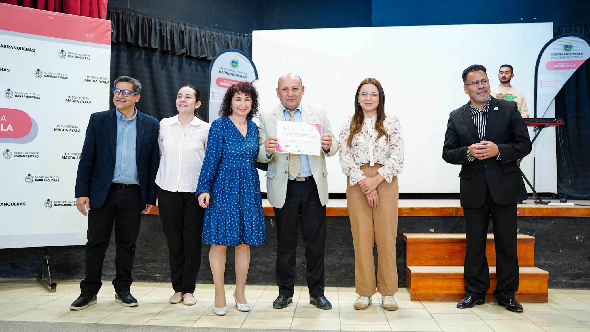 Barranqueras homenajeó a pastores en su día con un emotivo reconocimiento