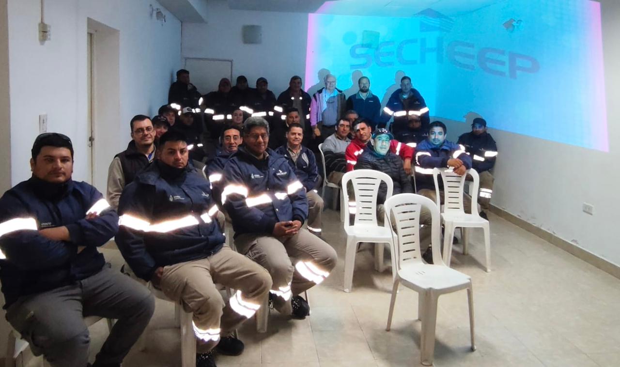 SECHEEP avanza con el plan de capacitaciones de su personal