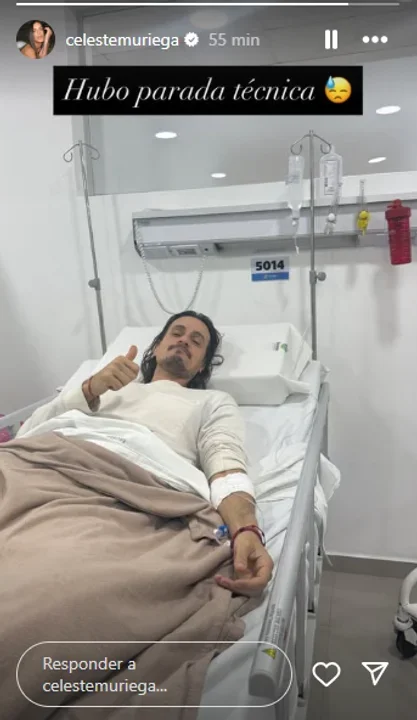«Deshidratación»: cómo sigue la salud de Christian Sancho tras su internación